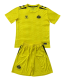 2026-27 Kids Sunderland Yellow GoalKeeper Soccer Jersey