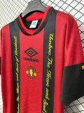 2026-27 Mens Manchester United Red Black Casual Training Shirts