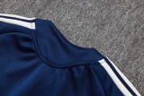 2026-27 Kids Ajax Royal Blue Long Pull Training Suit  E26144#