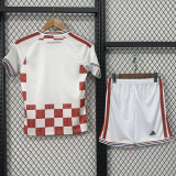 2026-27 Kids Croatia Home Soccer Jersey