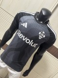 2026-27 Mens Como Third Away Black Player Version Soccer Jersey
