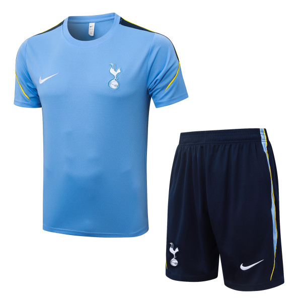 2026-27 Tottenham Hotspur Light Blue Training Short Suit J26095#