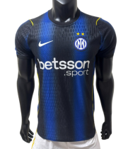 2027-28 Mens Inter Milan Home Leak Player Version Soccer Jersey