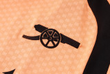 2026-27 Mens Arsenal Orange Vest Training Short Suit D26079#