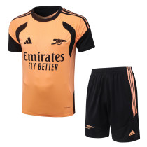 2026-27 Mens Arsenal Orange Training Short Suit J26075#