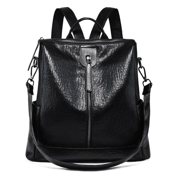 Backpack Women's 2020 New Fashion Versatile Backpack Large Capacity Leisure Travel Bag