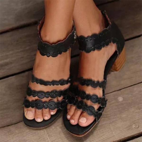 Women Summer Elegant Open Toe Sandals