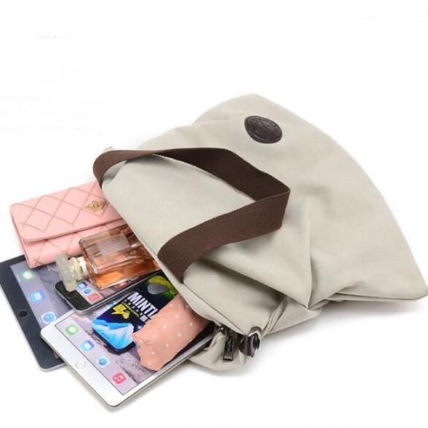 Casual Canvas Large Capacity Handbag Outdoor Shoulder Bag