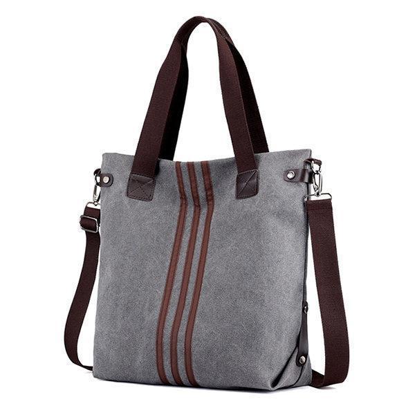 Women Canvas Large Capacity Handbag Leisure Crossbody Bag