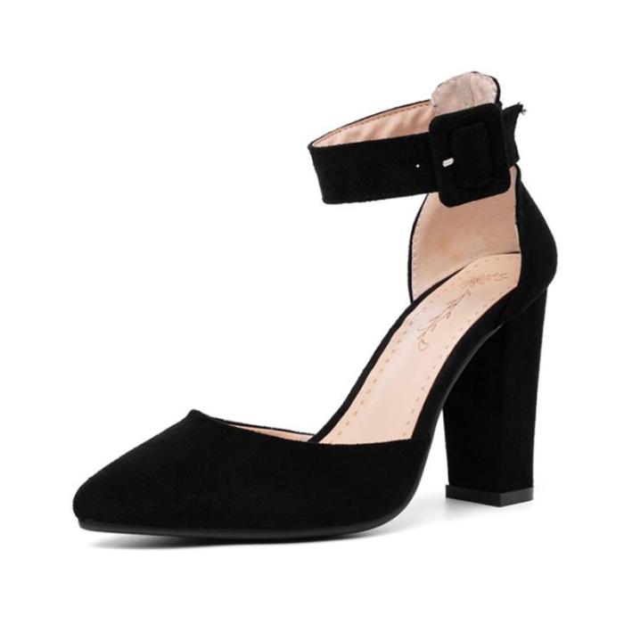 Elegant Suede Party & Evening High Heel Shoes