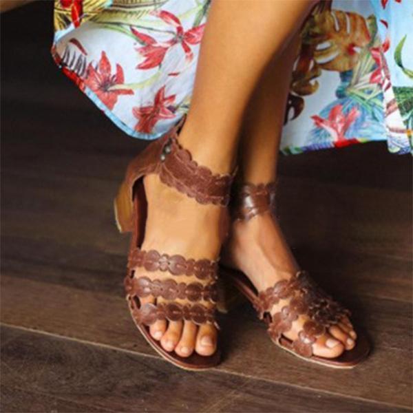 Women Summer Elegant Open Toe Sandals