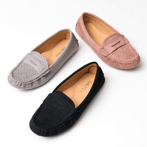 Perforated Loafers Flats