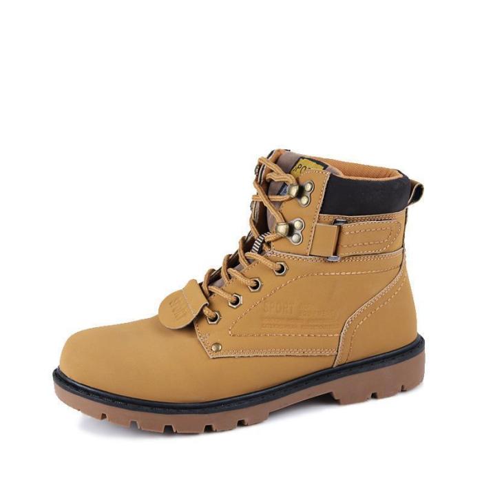 Casual Shoes Quality Walking Rubber Men Boots