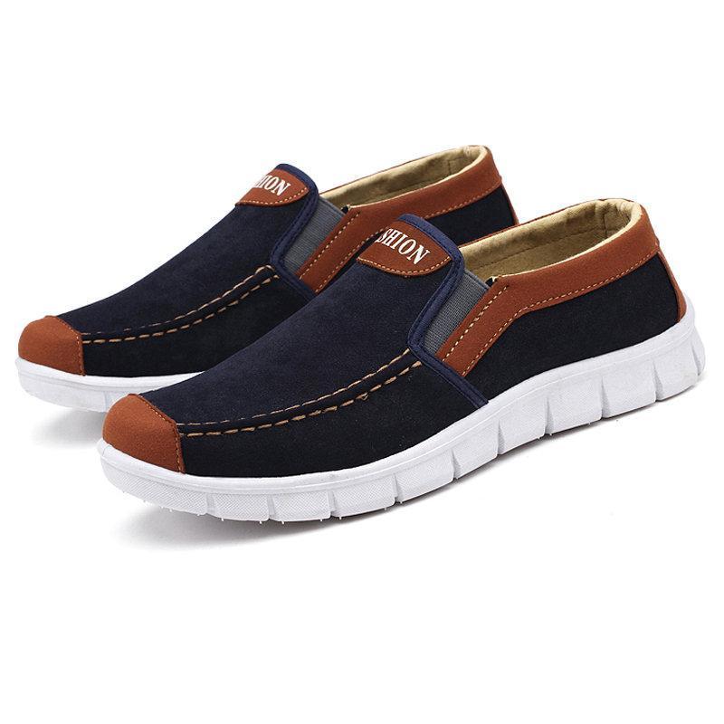 flat slip on shoes for men