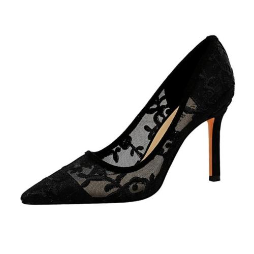 Summer Sexy Elegant Embroidery Stiletto Heel Shoes