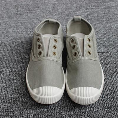 Women Shell Toe Athletic Sneakers Slip on Casual Canvas Non-slip Shoes Without Laces