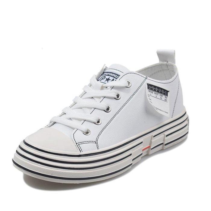 New Ins Fashion In Spring One Shoe Casual Sports Platform Shoes White Shoes