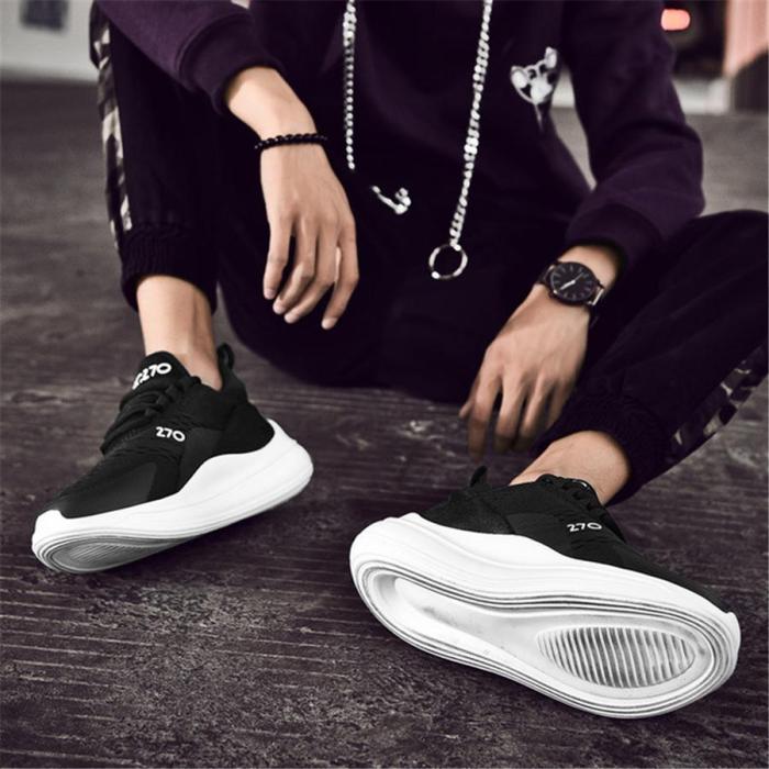 Men's casual platform versatile trend sneakers
