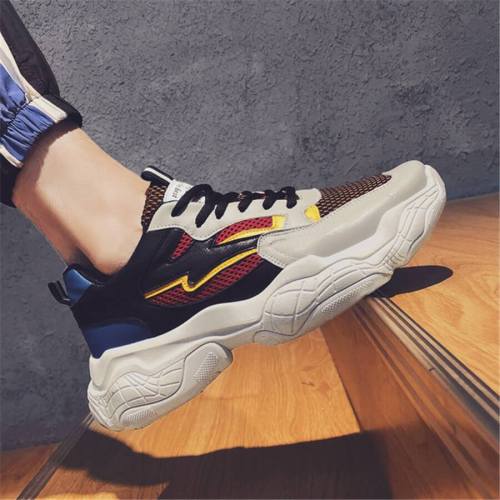 Men's Fashion Casual Color   Matching Sneakers