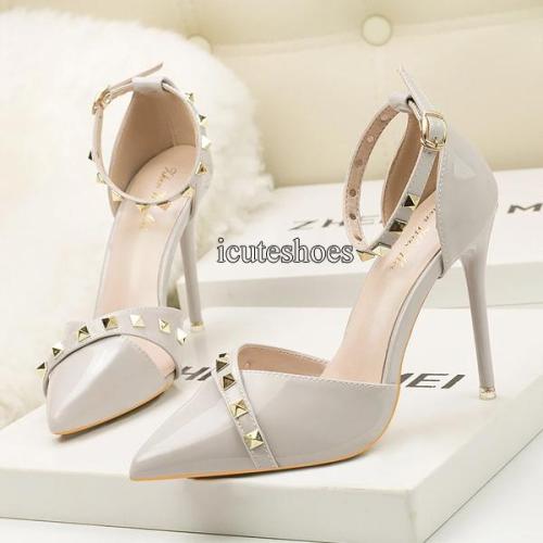 Sex nightclub style high heels point shoes for women