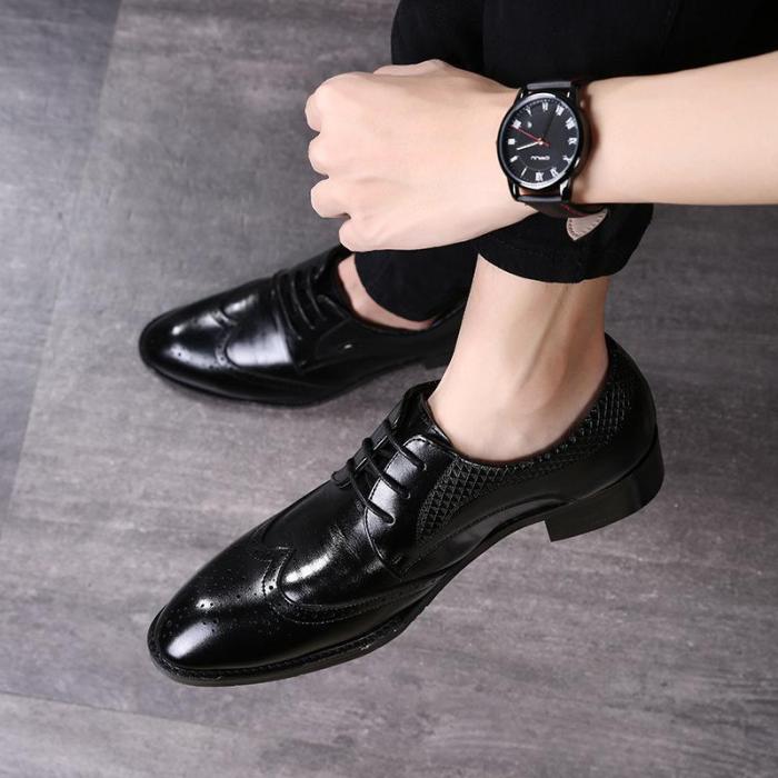 Fashion Pointed Head Strappy Split Joint Shoes