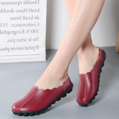 Large size Backless Flat Soft Sole Casual Loafers