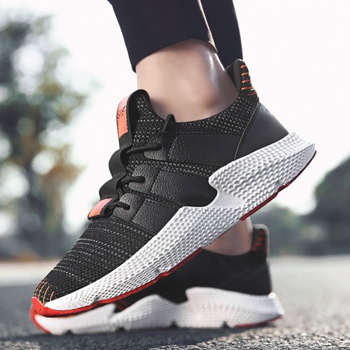 Fashion Men Knitted Casual Sports Shoes