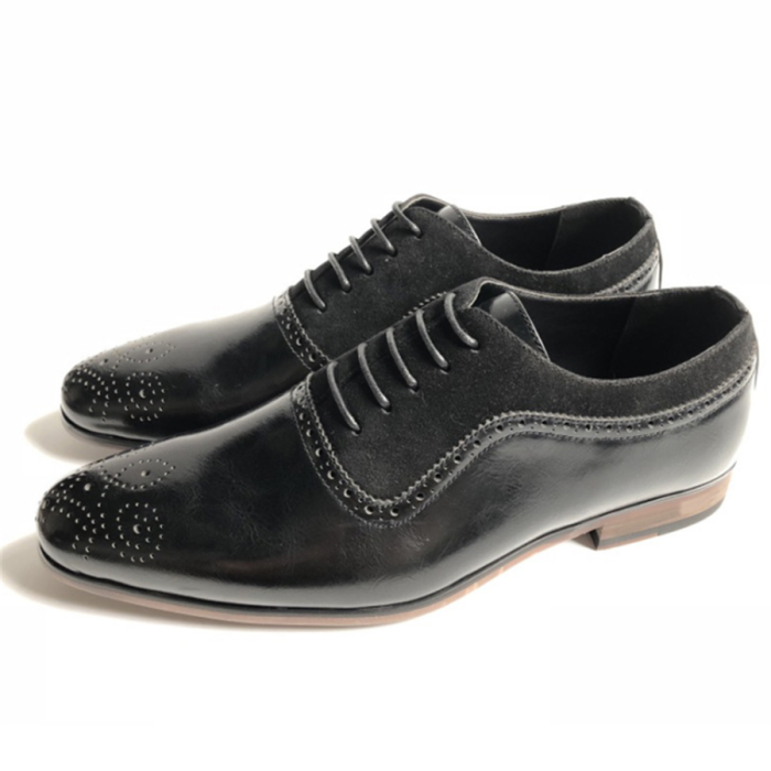 British Style Carved Casual Leather Shoes