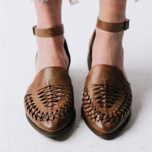 Women Casual Slip-On Low Heel Sandals
