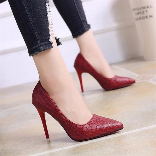 snake party wedding shoes big size sexy pointed toe high heels pumps