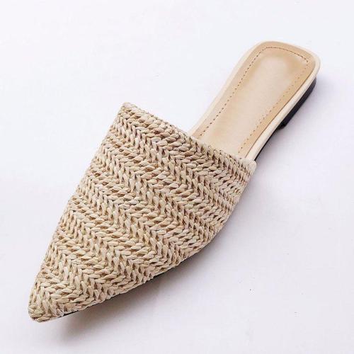 Summer Casual Beach Pointed Toe Slippers