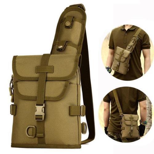 Outdoor Tactical Shoulder Bag Double Use Sports Hiking Bag