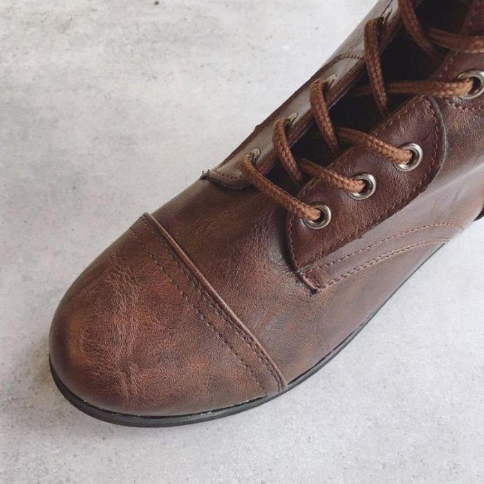 Women Rugged Plaid Darling Cozy Boot Shoes