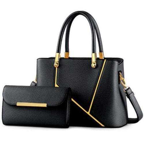 Fashion Functional 2 PCS PU Leather Handbag Crossbody Bag