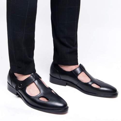 Mens Summer Comfortable Hollow-out Flats
