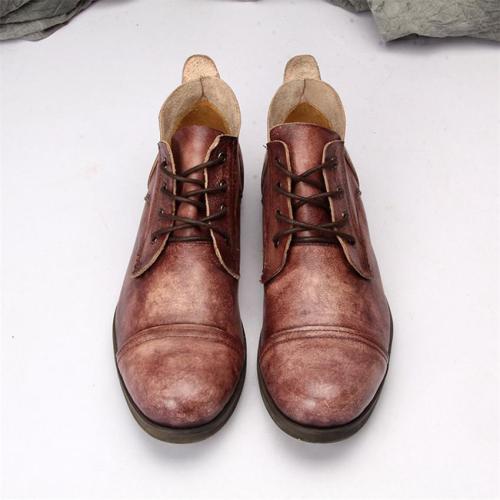 Men's vintage color boots