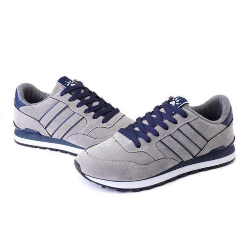 Men Synthetic Comfortable Sole Lace Up Sports Casual Shoes