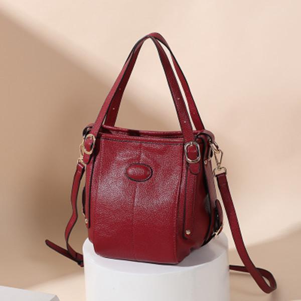 Women PU Leather Large Capacity Handbag Crossbody Bag