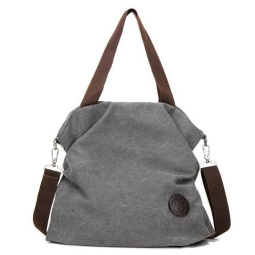 Casual Canvas Large Capacity Handbag Outdoor Shoulder Bag