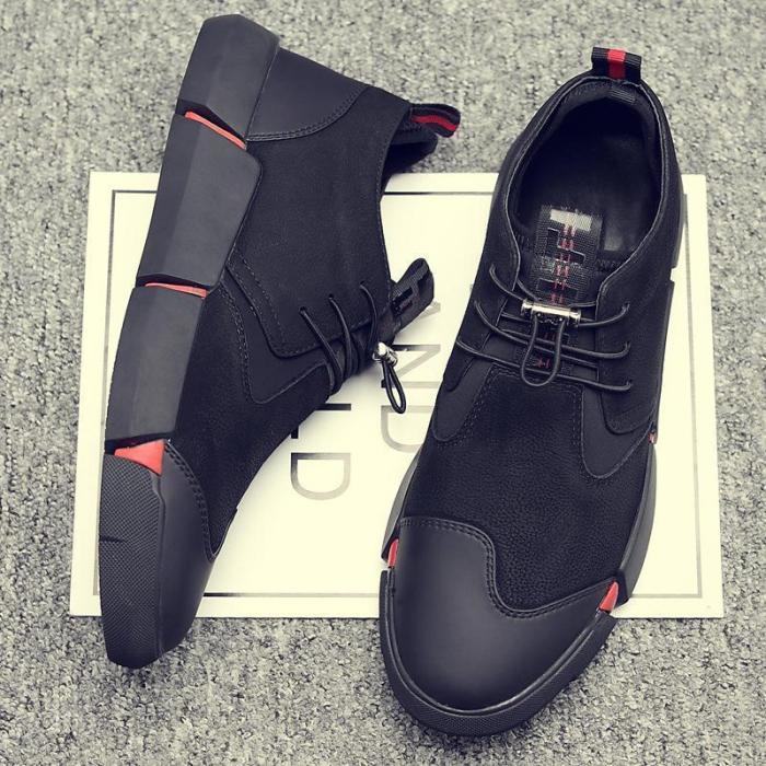 High Quality Mens Soft PU Leather Casual Shoes