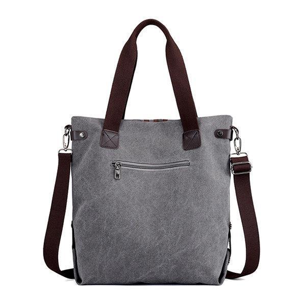 Women Canvas Large Capacity Handbag Leisure Crossbody Bag