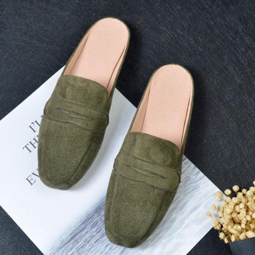 New Flat Slippers for Women's Casual Cozy Muller One Piece