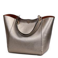 Women Pu Leather Large Capacity Handbags Shoulder