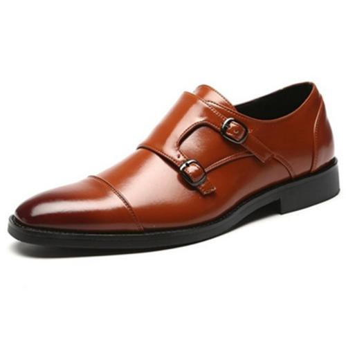Casual business square head shoes
