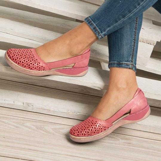 Plain Flat Round Toe Casual Flat & Loafers