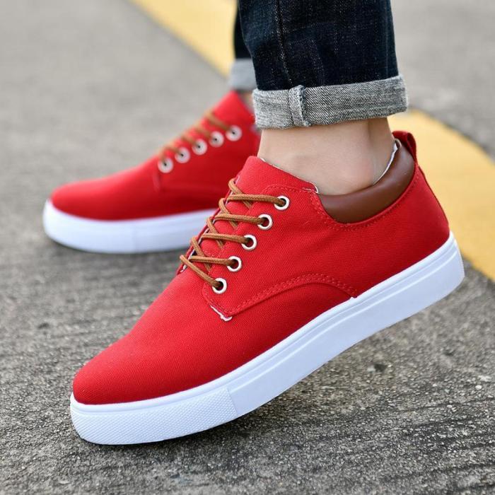 Casual Plain Strappy Breathable Casual Canvas Shoes