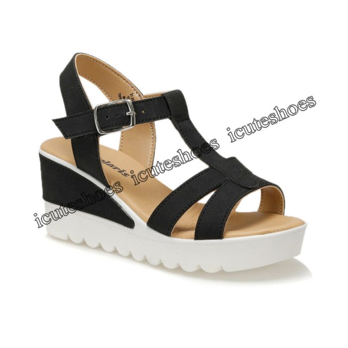 Sandals Woman Summer Wedge Sandals Female High Heel Sandals Fashion Ankle Strap Open Toe Ladies Shoes