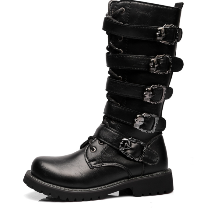 High boots men's boots leather boots Martin boots