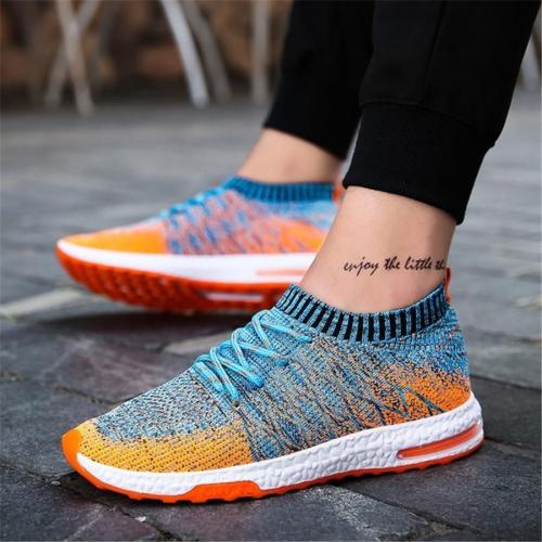 Flying woven mesh breathable sneakers