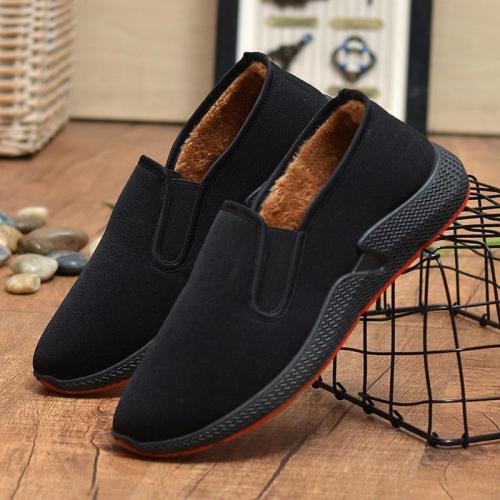 Winter Warm Slip-On Loafers Flat Casual Shoes